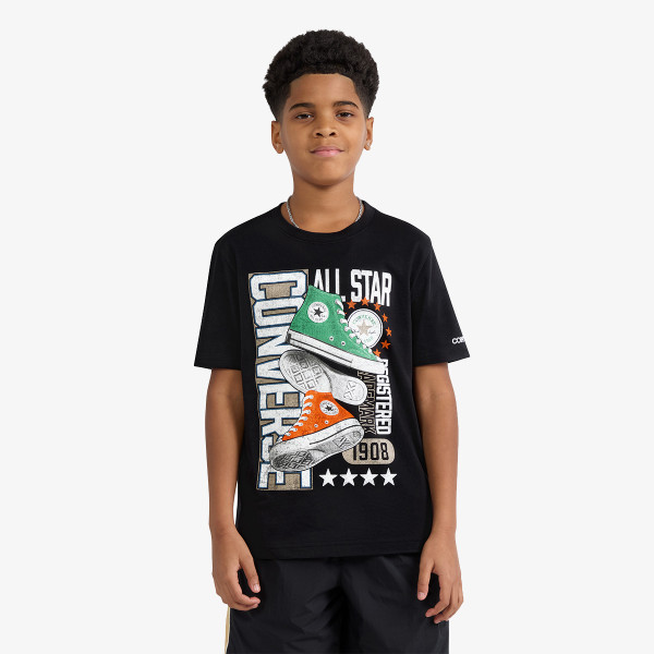 Converse Tricou CNVB VARCITY DOUBLE KICKS SS T 