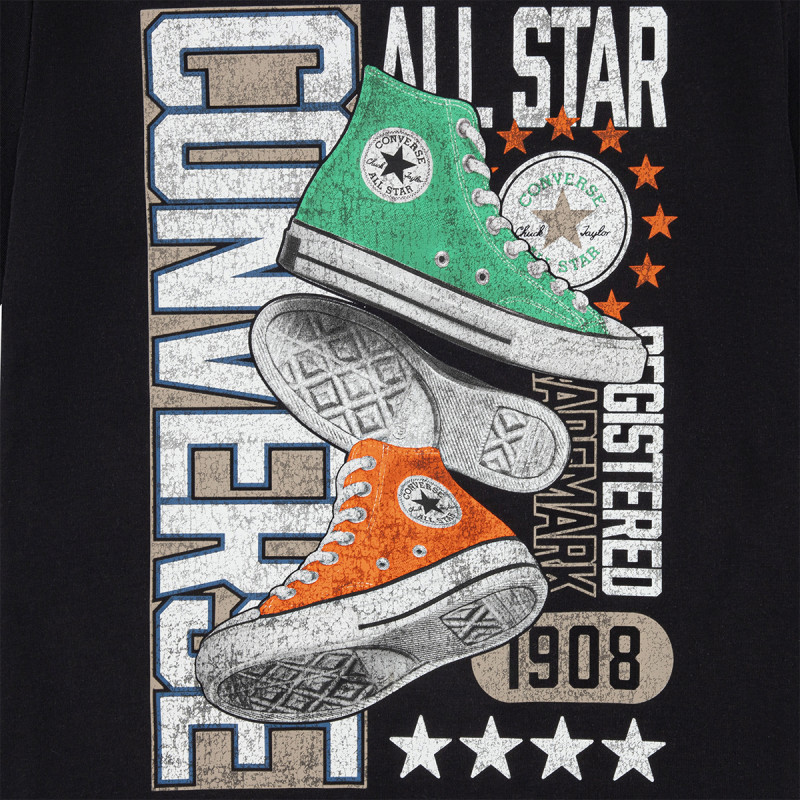 Converse Tricou CNVB VARCITY DOUBLE KICKS SS T 