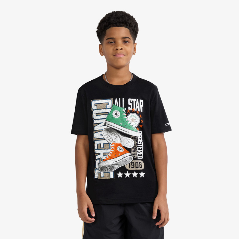 Converse Tricou CNVB VARCITY DOUBLE KICKS SS T 