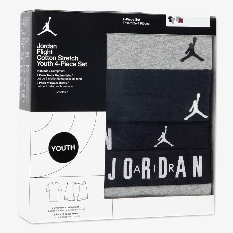 JORDAN Lenjerie JHB BOYS 4PC BASICS SET 