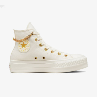 Converse Pantofi Sport Chuck Taylor All Star Lift Platform Gold Chain 