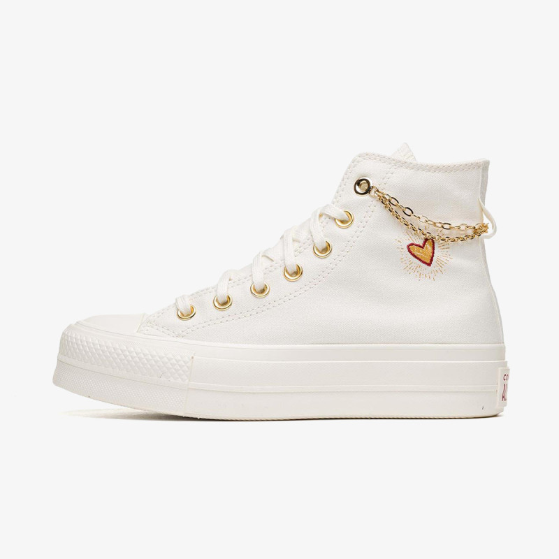 Converse Pantofi Sport Chuck Taylor All Star Lift Platform Gold Chain 