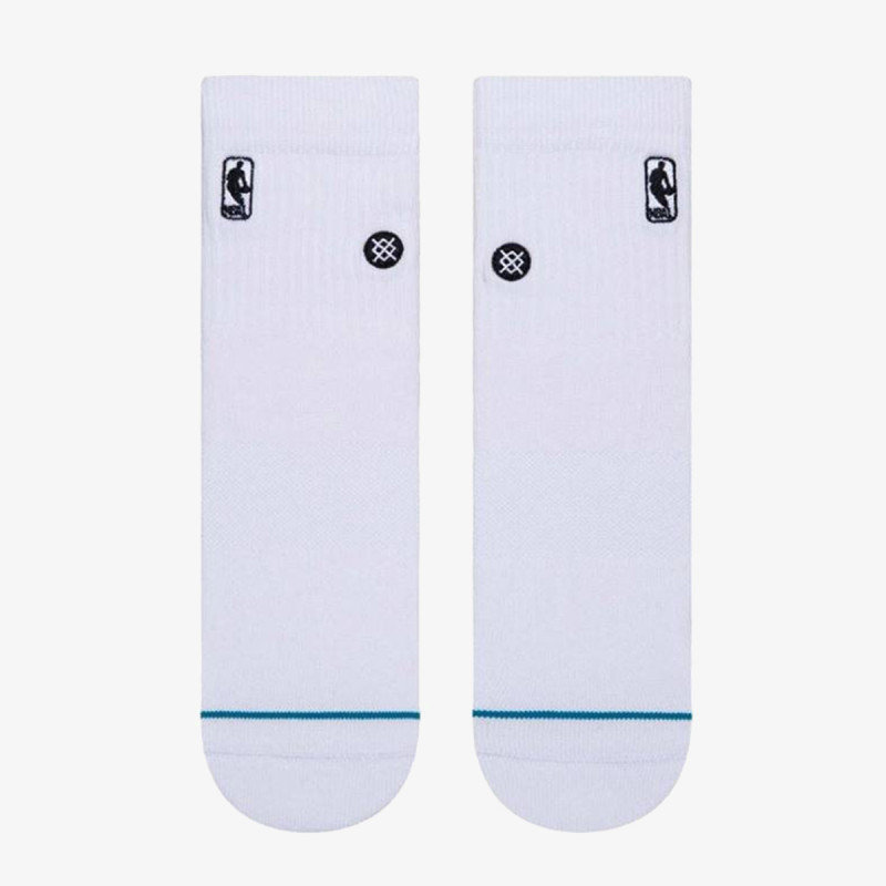 STANCE Sosete A356A20LOG-WHT STANCE LOGOMAN ST QTR QUA 