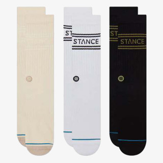 STANCE Sosete BASIC 3 PACK CREW 