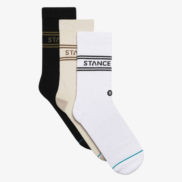 STANCE Sosete BASIC 3 PACK CREW 