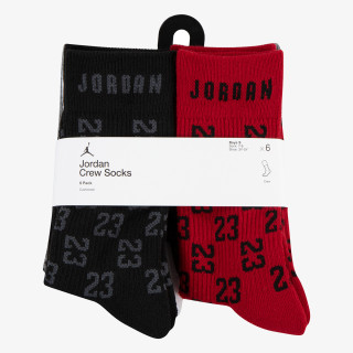 Nike Sosete JHN MONOGRAM ESSENTIAL 6PK CRE 