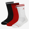 JORDAN Sosete JHB JORDAN VARSITY JERSEY 3PK 