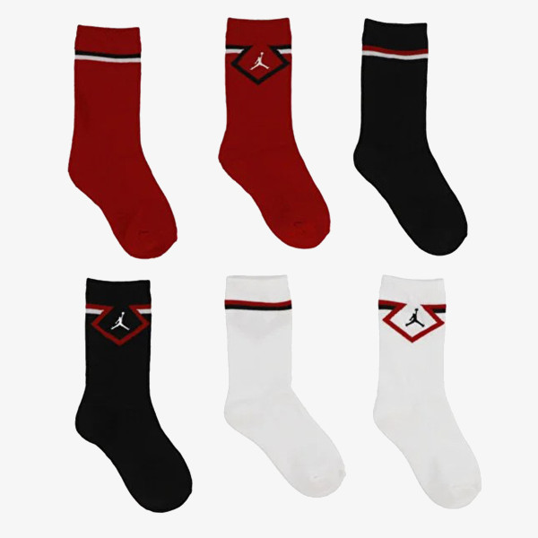 JORDAN Sosete JHN JORDAN DIAMOND 3PK CREW 