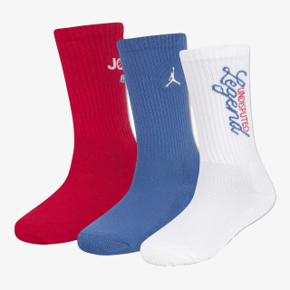 JORDAN Sosete JHB MJ AMRCA 3PK CREW 