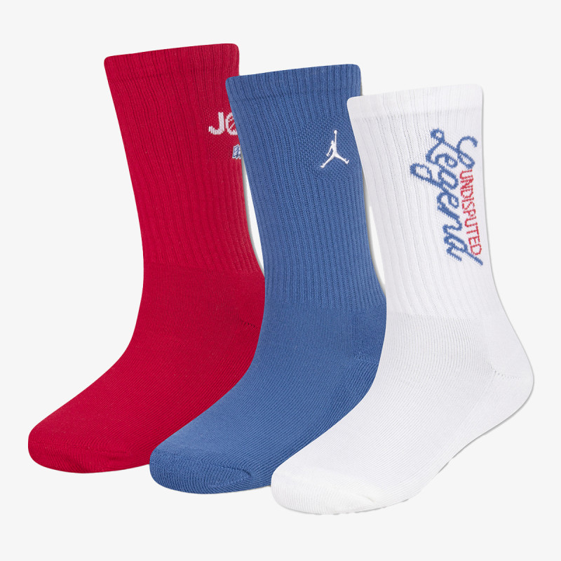 JORDAN Sosete JHB MJ AMRCA 3PK CREW 