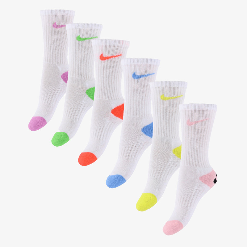 Nike Sosete NHN 6PK NIKE SMILEY CREW 