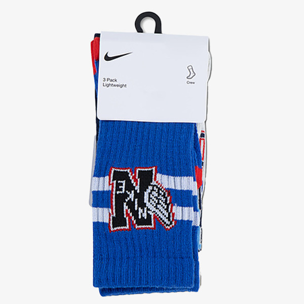 Nike Sosete NHB 3PK BOYS MULTISPORT CREW 