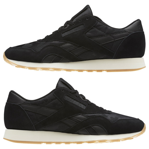 Reebok Pantofi Sport CL NYLON SG BLACK/CHALK 