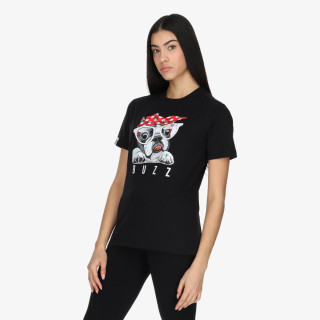 BUZZ Tricou SCARF FRINCHIE W T-SHIRT 