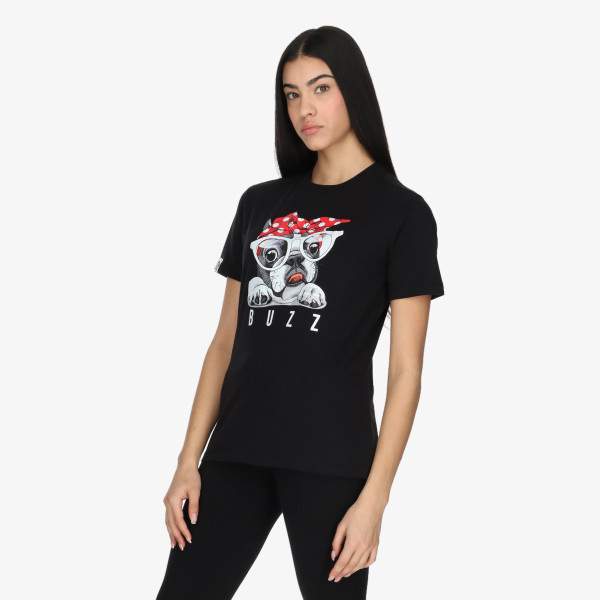 BUZZ Tricou SCARF FRINCHIE W T-SHIRT 