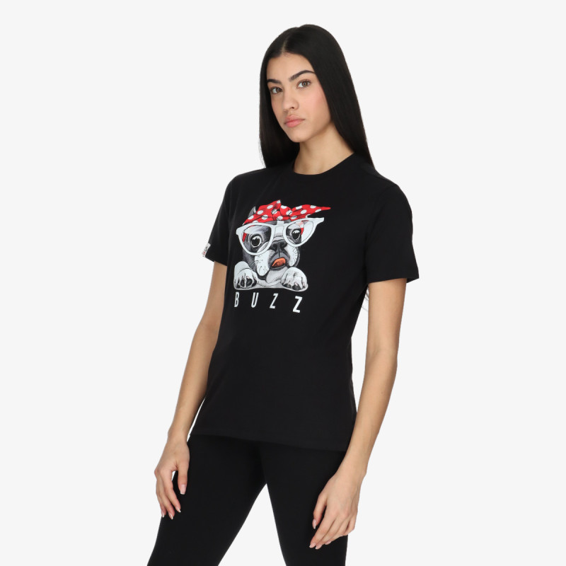 BUZZ Tricou SCARF FRINCHIE W T-SHIRT 
