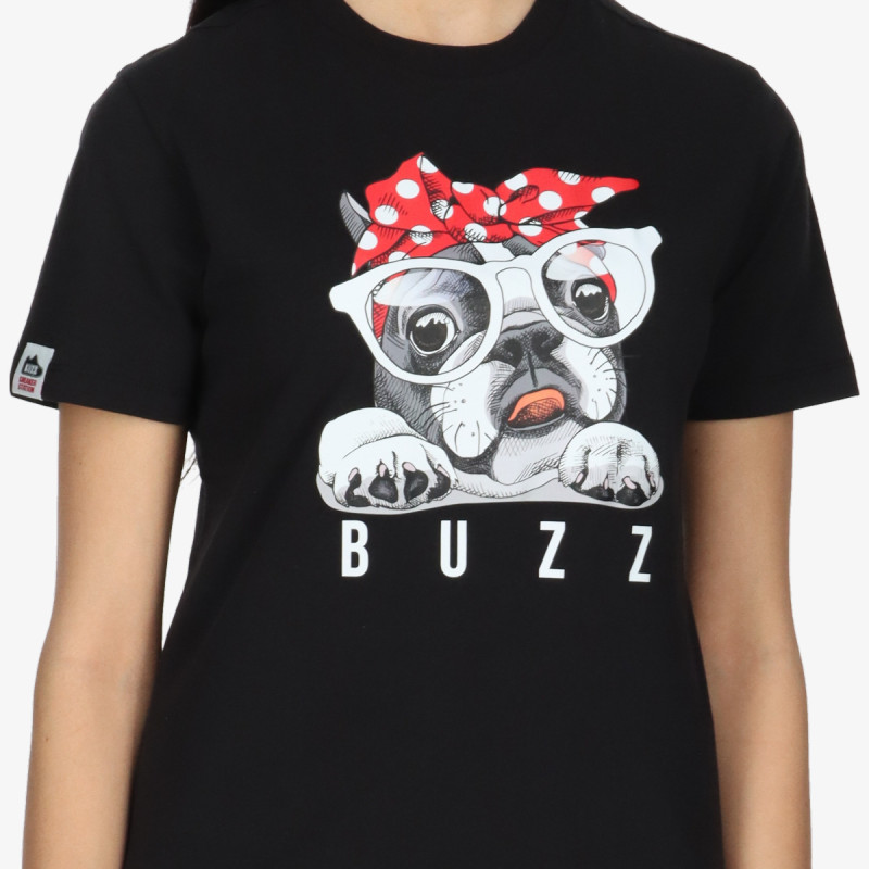 BUZZ Tricou SCARF FRINCHIE W T-SHIRT 
