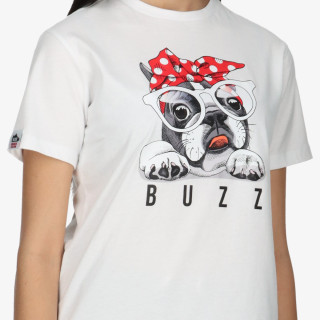 BUZZ Tricou SCARF FRINCHIE W T-SHIRT 