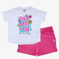 Champion Tricou si pantaloni scurti NEON SET 
