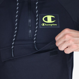 Champion Hanorac RUBBER LOGO HALF ZIP 