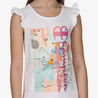 CHAMPION Tricou GIRLS ART SLEEVELESS T-SHIRT