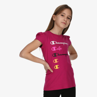 CHAMPION Tricou GIRLS CUTE T-SHIRT