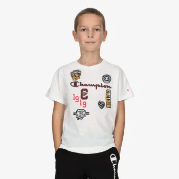 CHAMPION Tricou BOYS PATCH T-SHIRT 