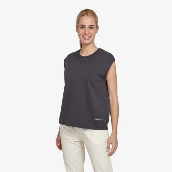 CHAMPION Tricou LADY CHECK SLEEVELESS T-SHIRT 