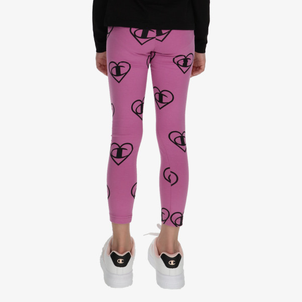 CHAMPION Colanti GIRLS HEART AOP LEGGINGS 