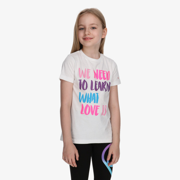Champion Tricou GIRLS HEART T-SHIRT 