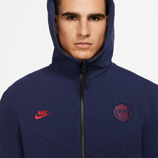Nike Hanorac PSG M NSW TCH PCK HOODIE FZ CL 