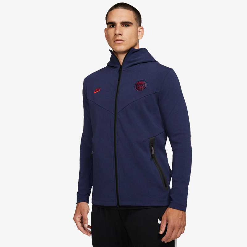 Nike Hanorac PSG M NSW TCH PCK HOODIE FZ CL 