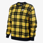 Nike Tricou maneca lunga W NSW CREW FLC AOP PLAID 
