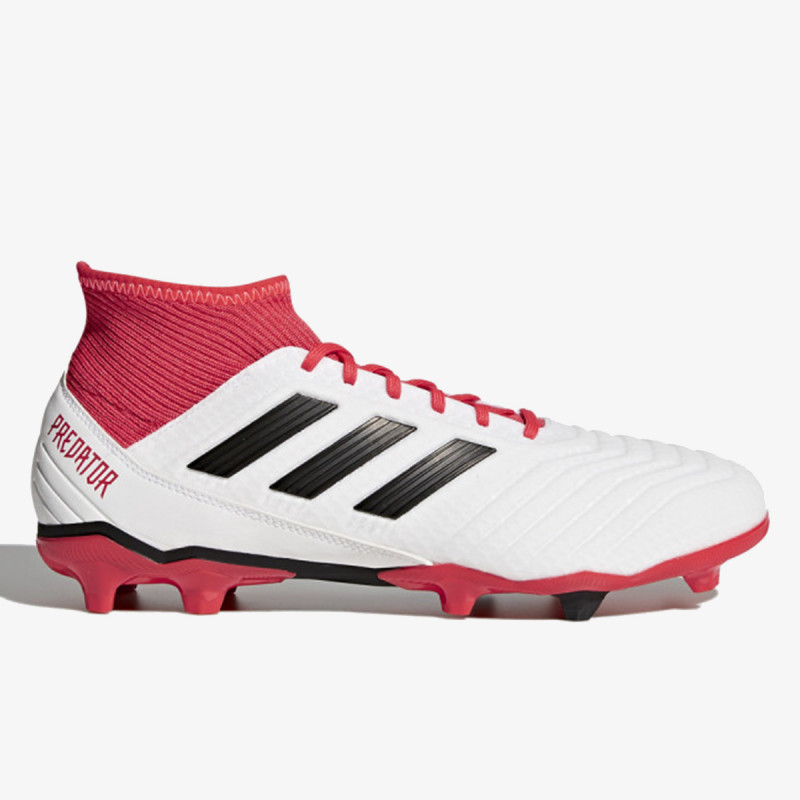adidas Ghete de fotbal PREDATOR 18.3 FG FTWWHT/CBLACK/REACOR 