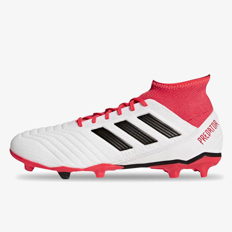 adidas Ghete de fotbal PREDATOR 18.3 FG FTWWHT/CBLACK/REACOR 