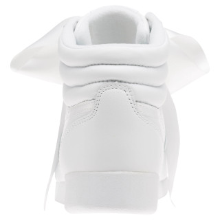 Reebok Pantofi Sport F/S HI SATIN BOW WHITE/SKULL GREY 