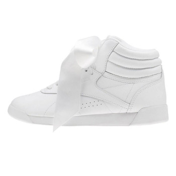 Reebok Pantofi Sport F/S HI SATIN BOW WHITE/SKULL GREY 