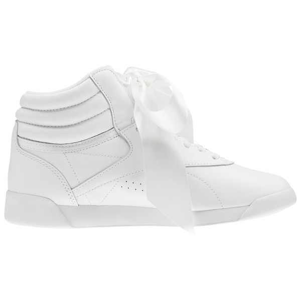 Reebok Pantofi Sport F/S HI SATIN BOW WHITE/SKULL GREY 