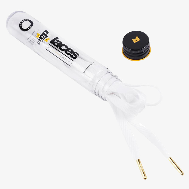 Crep Protect Sireturi CREP PROTECT LACES - FLAT WHITE 