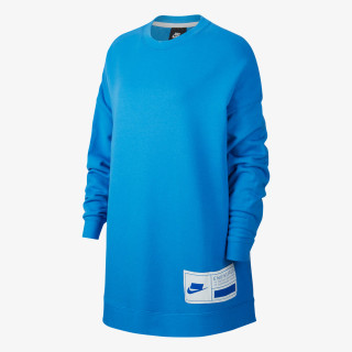Nike Tricou maneca lunga W NSW NSW FLC CREW OVERSIZE 