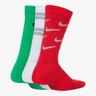 Nike Sosete Everyday Kids' Cushioned Crew Socks 