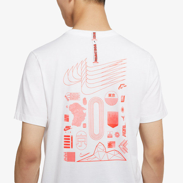 Nike Tricou M NSW WORLDWIDE GLOBE SS TEE 