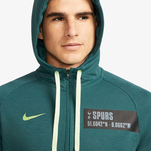 Nike Hanorac Tottenham Hotspur 1/2-Zip Fleece Football Hoodie 