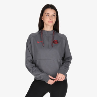 Nike Hanorac Paris Saint-Germain 1/4-Zip Fleece Soccer 