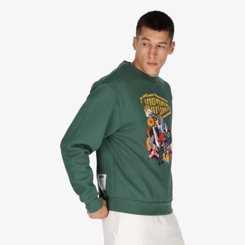 Nike Tricou maneca lunga JORDAN SPORT DNA HBR FLC CREW 