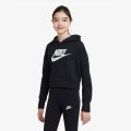 Nike Hanorac Sportswear Older Kids' (Girls') Cropped Hoodie 