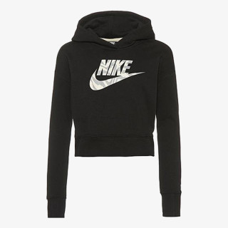 Nike Hanorac Sportswear Older Kids' (Girls') Cropped Hoodie 