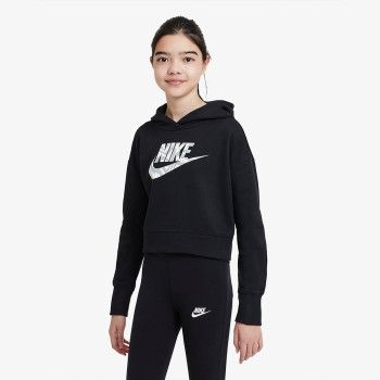 Nike Hanorac Sportswear Older Kids' (Girls') Cropped Hoodie 