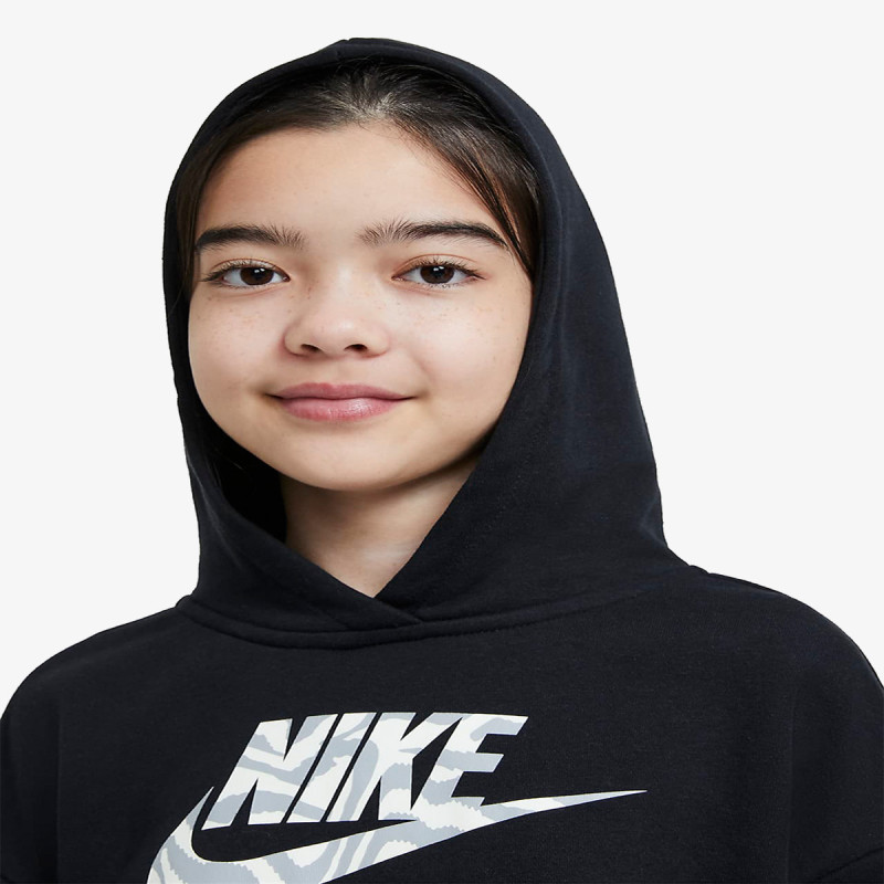 Nike Hanorac Sportswear Older Kids' (Girls') Cropped Hoodie 