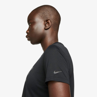 NIKE Tricou W NK ONE DF HBR SS STD CRP